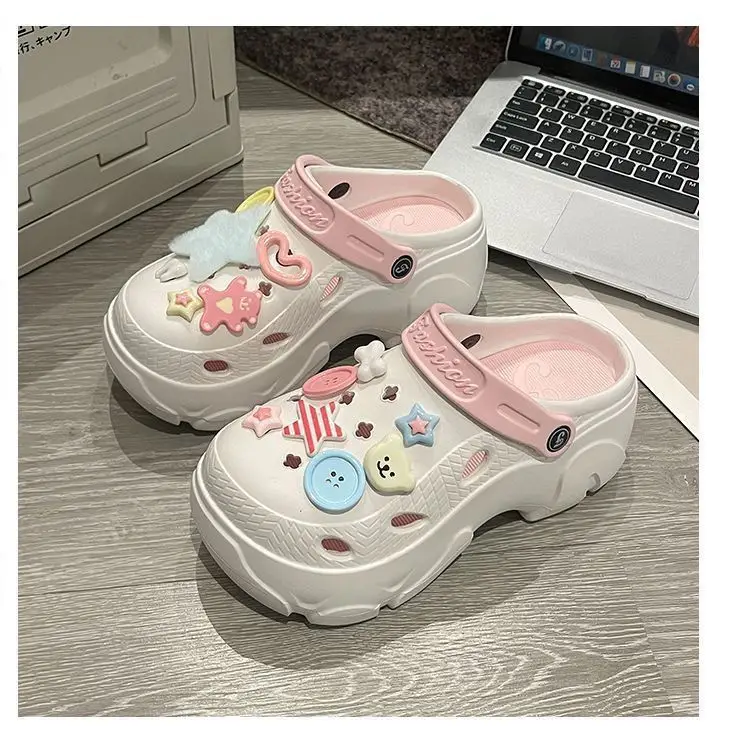 Women's Cartoon Print Thick Sandals Summer 2025 — feature 44