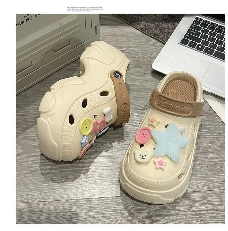 Women's Cartoon Print Thick Sandals Summer 2025 — feature 47