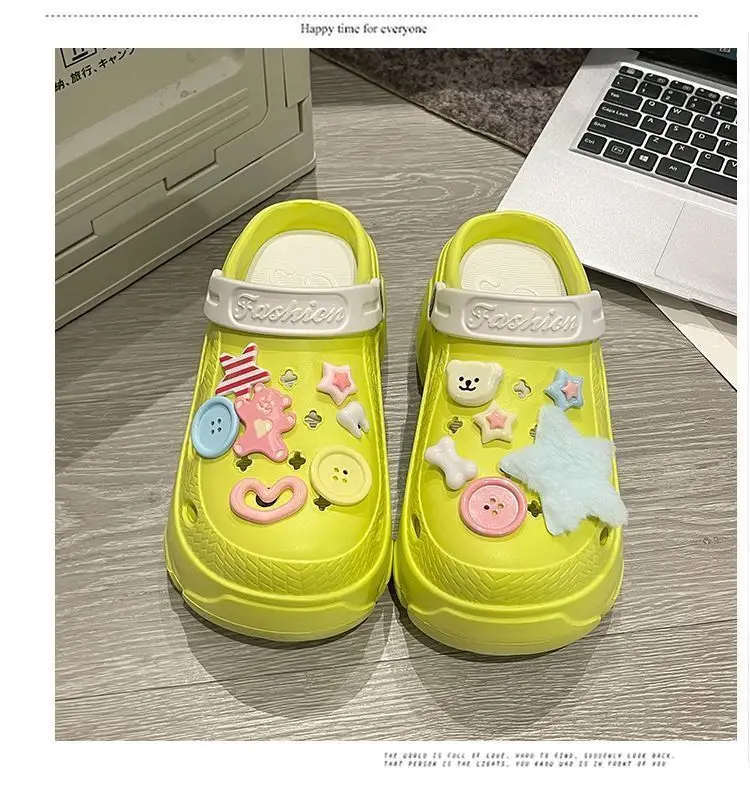 Women's Cartoon Print Thick Sandals Summer 2025 — feature 48