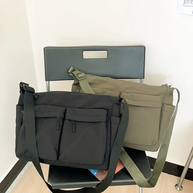 Men's Casual Messenger Bag Large Capacity Tooling Style