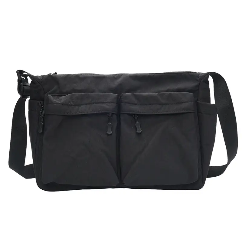Men's Casual Messenger Bag Large Capacity Tooling Style — feature 46