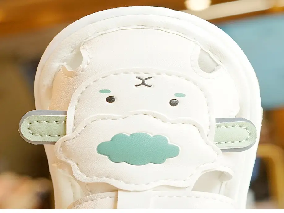 Toddler Sandals White Soft Sole 1-2Yrs — feature 1