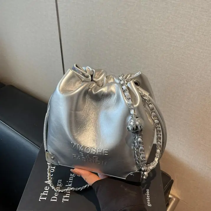 Pink Chain Shoulder Bag for Women 2025 - Image 8