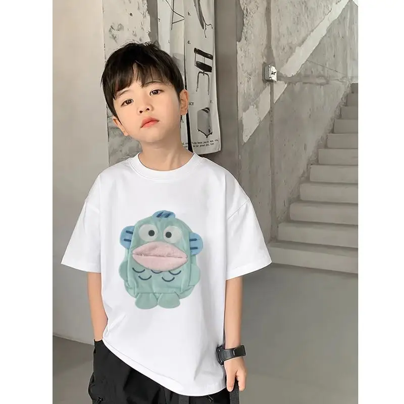Fun Cartoon Paper T-Shirt for Kids Summer Wear — feature 4