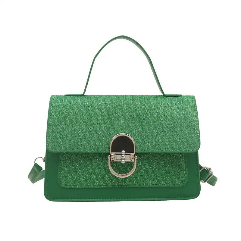 White Textured Crossbody Bag for Women 2026