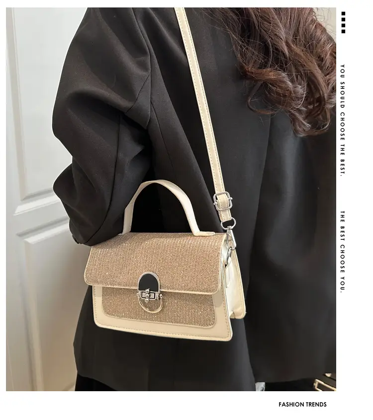 White Textured Crossbody Bag for Women 2026 — feature 1