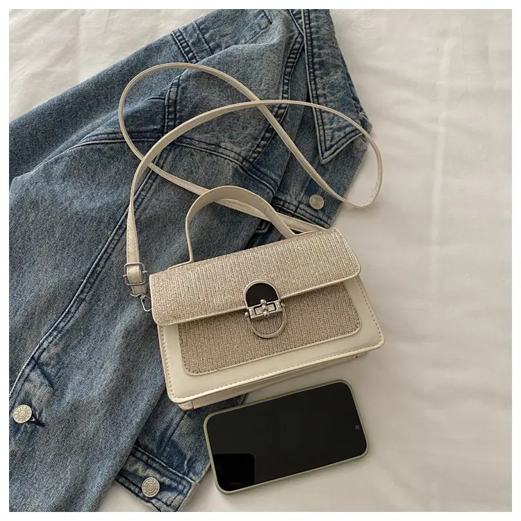 White Textured Crossbody Bag for Women 2026 — feature 10