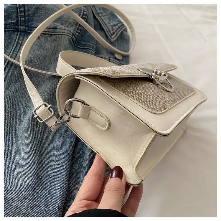White Textured Crossbody Bag for Women 2026 — feature 22