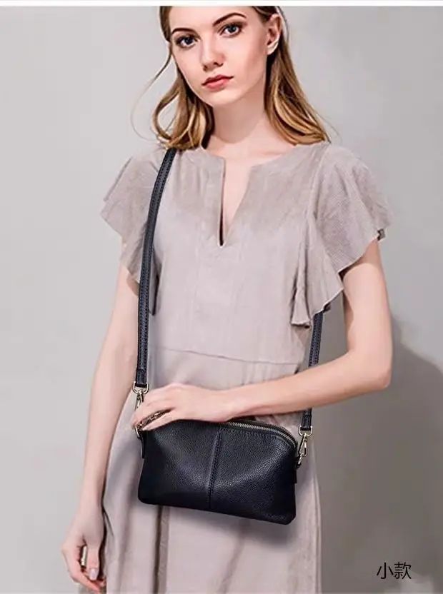 Korean Style Black Leather Clutch Bag 2026 — feature 24