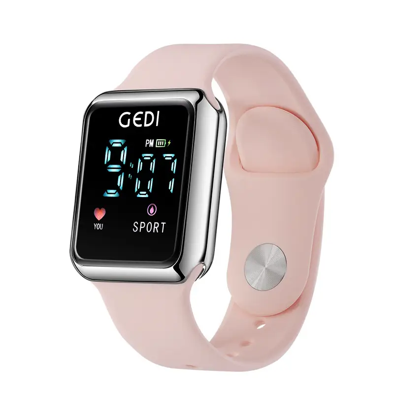 Goldie Digital Sports Watch with Soft Silicone Band - Image 7
