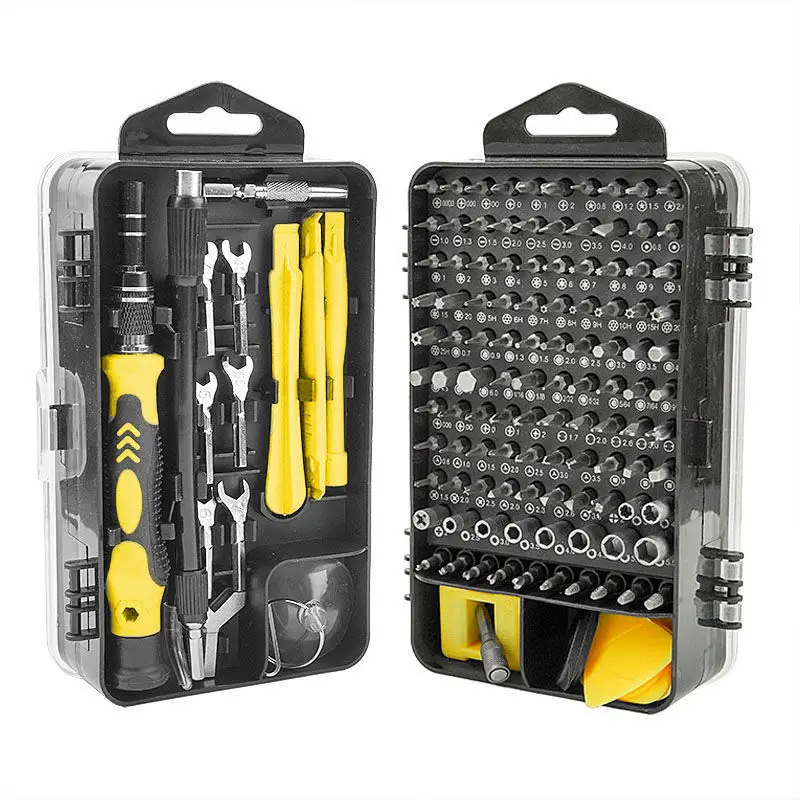 135-Tool Set Magnetic Screwdriver Kit for Watches Glasses — feature 23