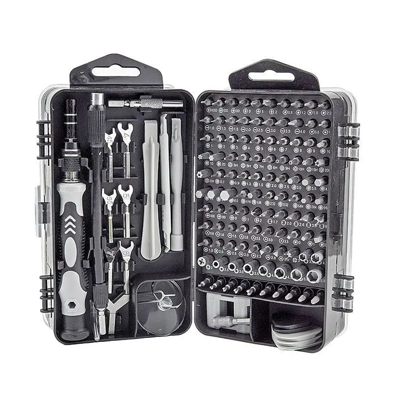 135-Tool Set Magnetic Screwdriver Kit for Watches Glasses — feature 24
