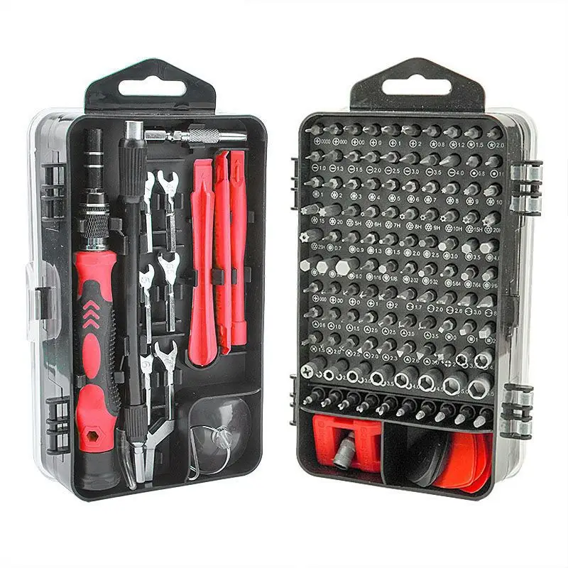 135-Tool Set Magnetic Screwdriver Kit for Watches Glasses — feature 26