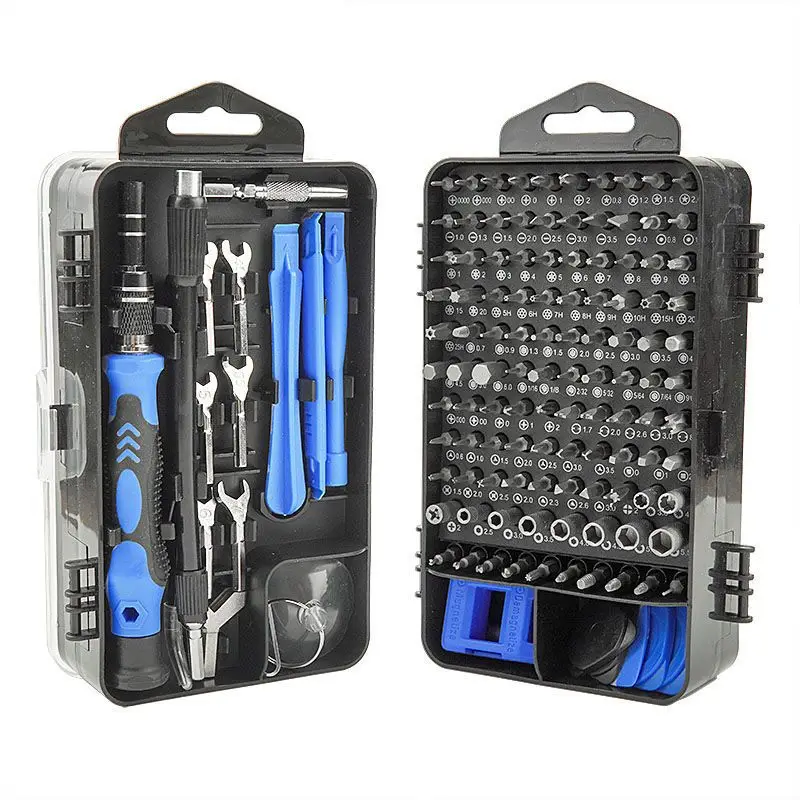 135-Tool Set Magnetic Screwdriver Kit for Watches Glasses — feature 27