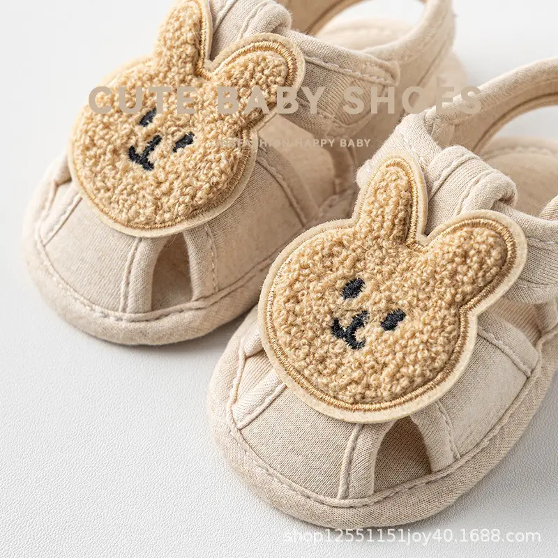 Baby Sandals Spring Summer 0-1 Yrs Non-Falling Soft Soled