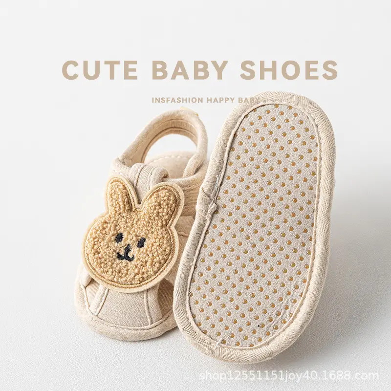 Baby Sandals Spring Summer 0-1 Yrs Non-Falling Soft Soled