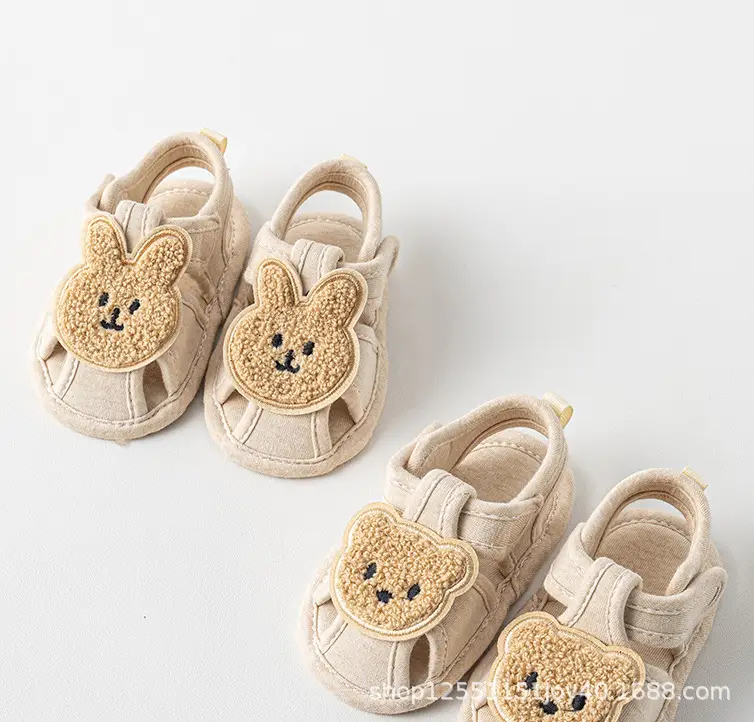 Baby Sandals Spring Summer 0-1 Yrs Non-Falling Soft Soled — feature 20