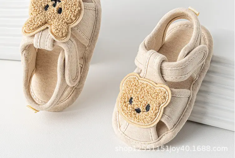 Baby Sandals Spring Summer 0-1 Yrs Non-Falling Soft Soled — feature 22