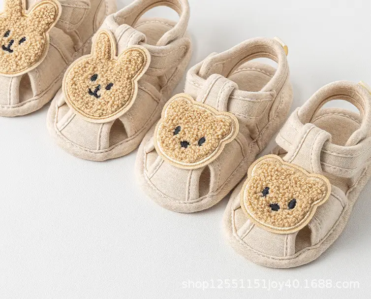 Baby Sandals Spring Summer 0-1 Yrs Non-Falling Soft Soled — feature 24