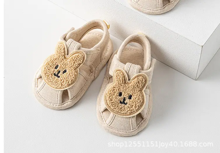 Baby Sandals Spring Summer 0-1 Yrs Non-Falling Soft Soled — feature 5