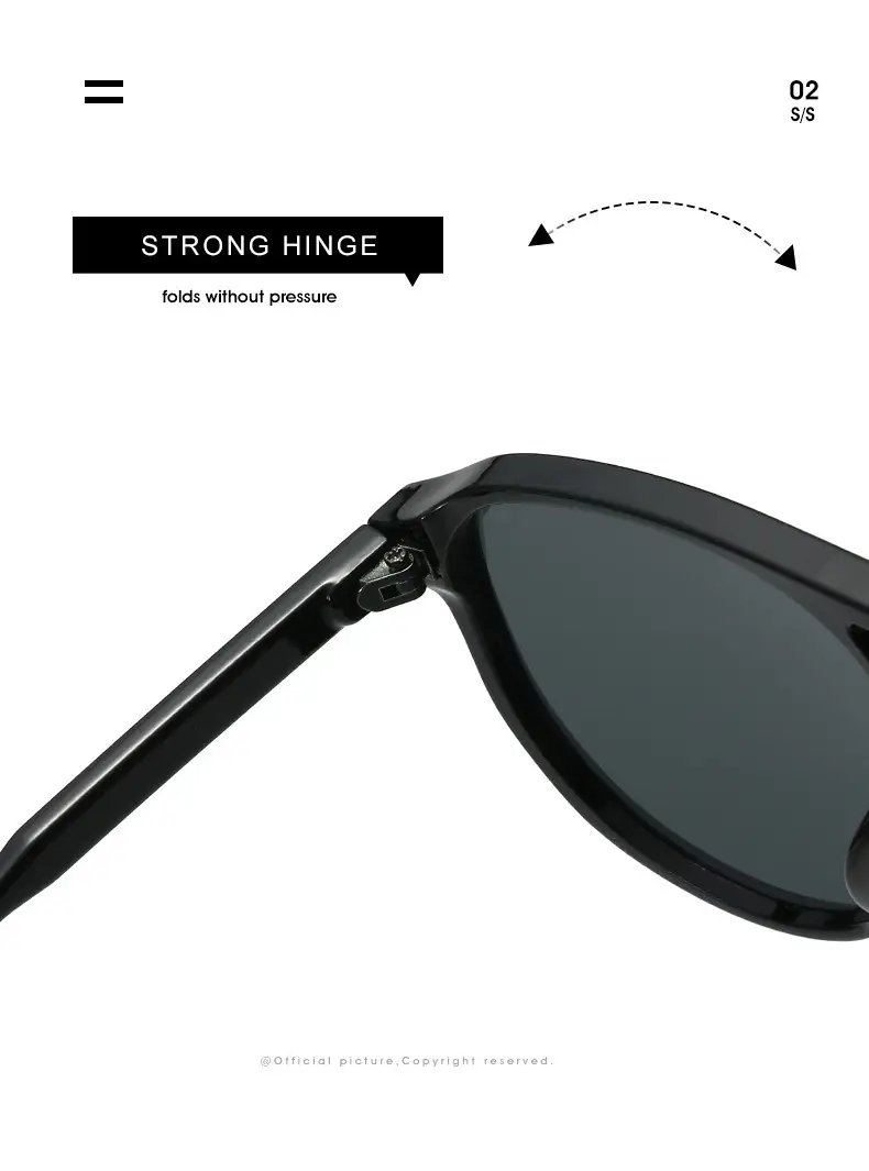 Retro Aviator Sunglasses Blue Tinted European American Fashion — feature 9