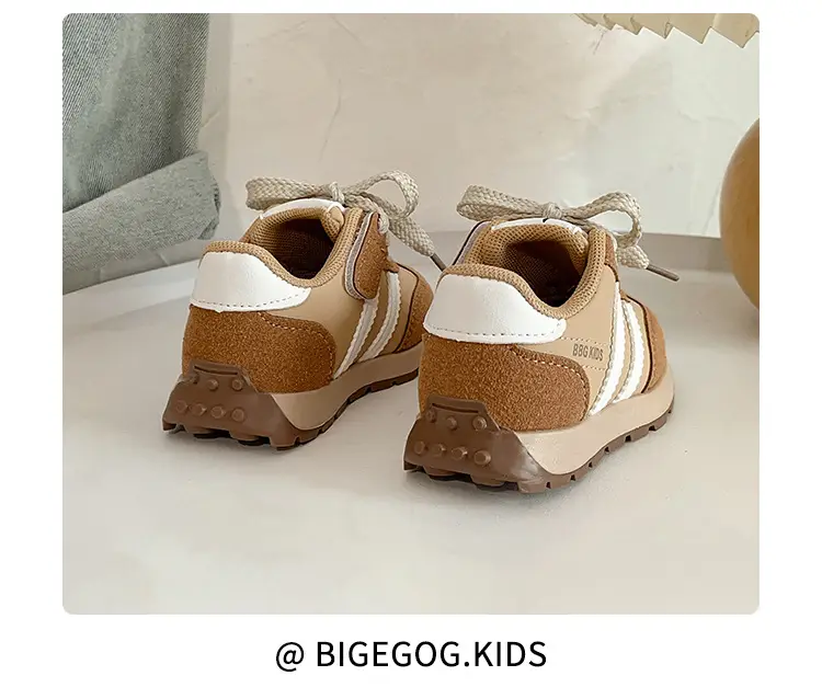 Korean Style Baby Sneakers Black Soft Sole 2025