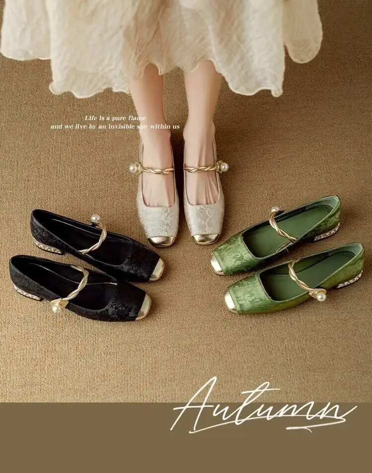 French Style Mary Jane Shoes 2025 Spring Summer Lightweight — feature 1