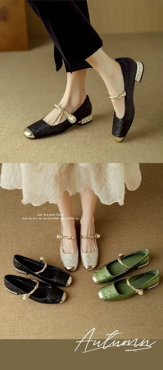 French Style Mary Jane Shoes 2025 Spring Summer Lightweight — feature 8