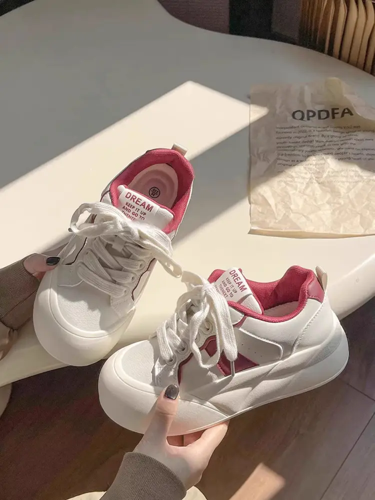 Women's Milk White Thick Skate Shoes 2025 — feature 10