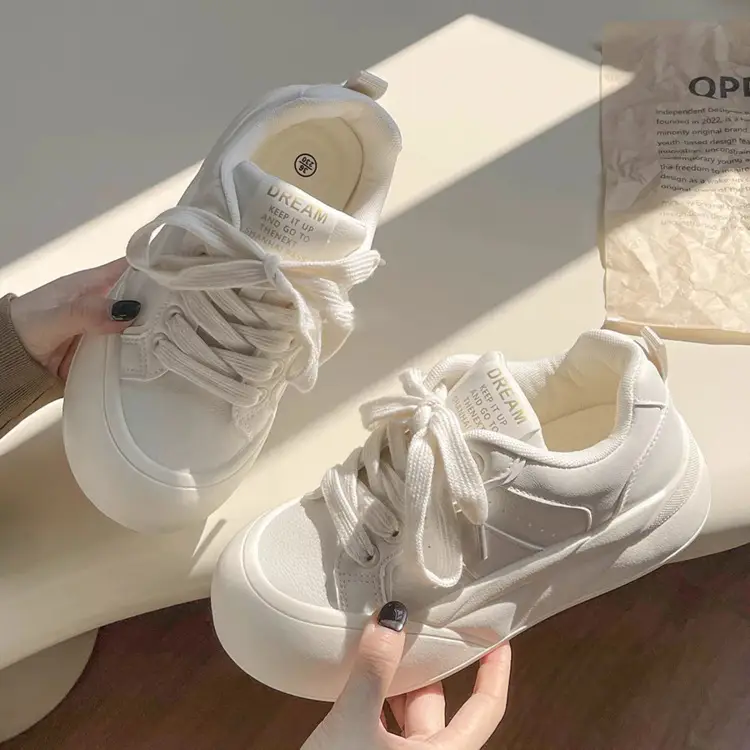 Women's Milk White Thick Skate Shoes 2025 — feature 14