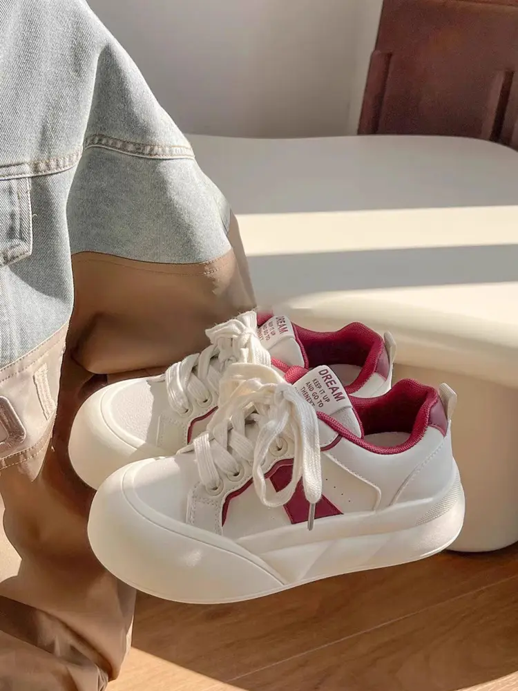 Women's Milk White Thick Skate Shoes 2025 — feature 15