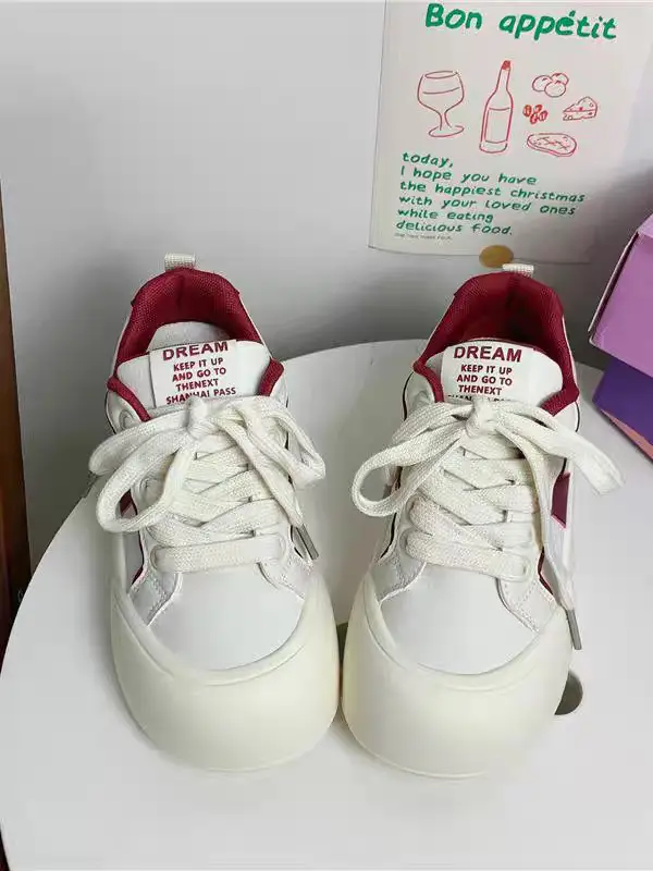 Women's Milk White Thick Skate Shoes 2025 — feature 2