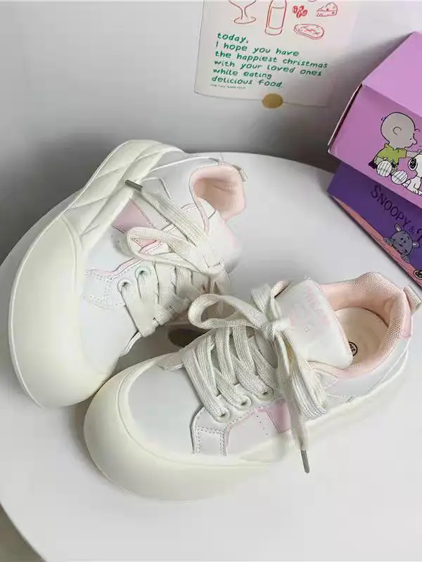 Women's Milk White Thick Skate Shoes 2025 — feature 3