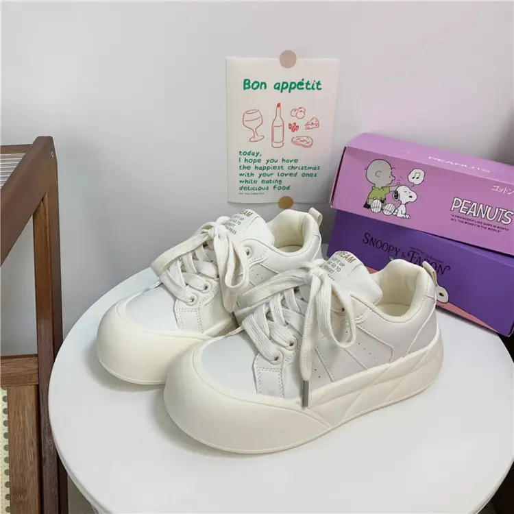 Women's Milk White Thick Skate Shoes 2025 — feature 6