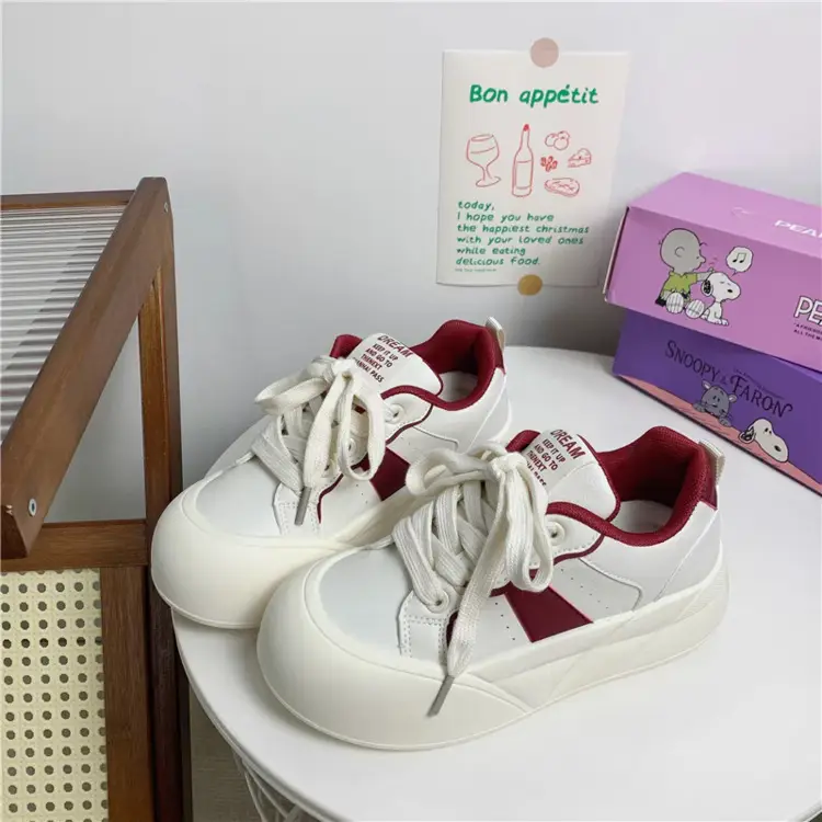 Women's Milk White Thick Skate Shoes 2025 — feature 8