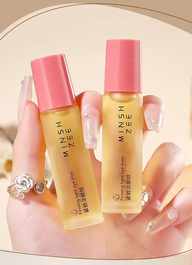 Ming Xizhi Eye Essence Roller for Anti-Wrinkle, Moisturizing, Nourishing, Pink Cap — feature 14