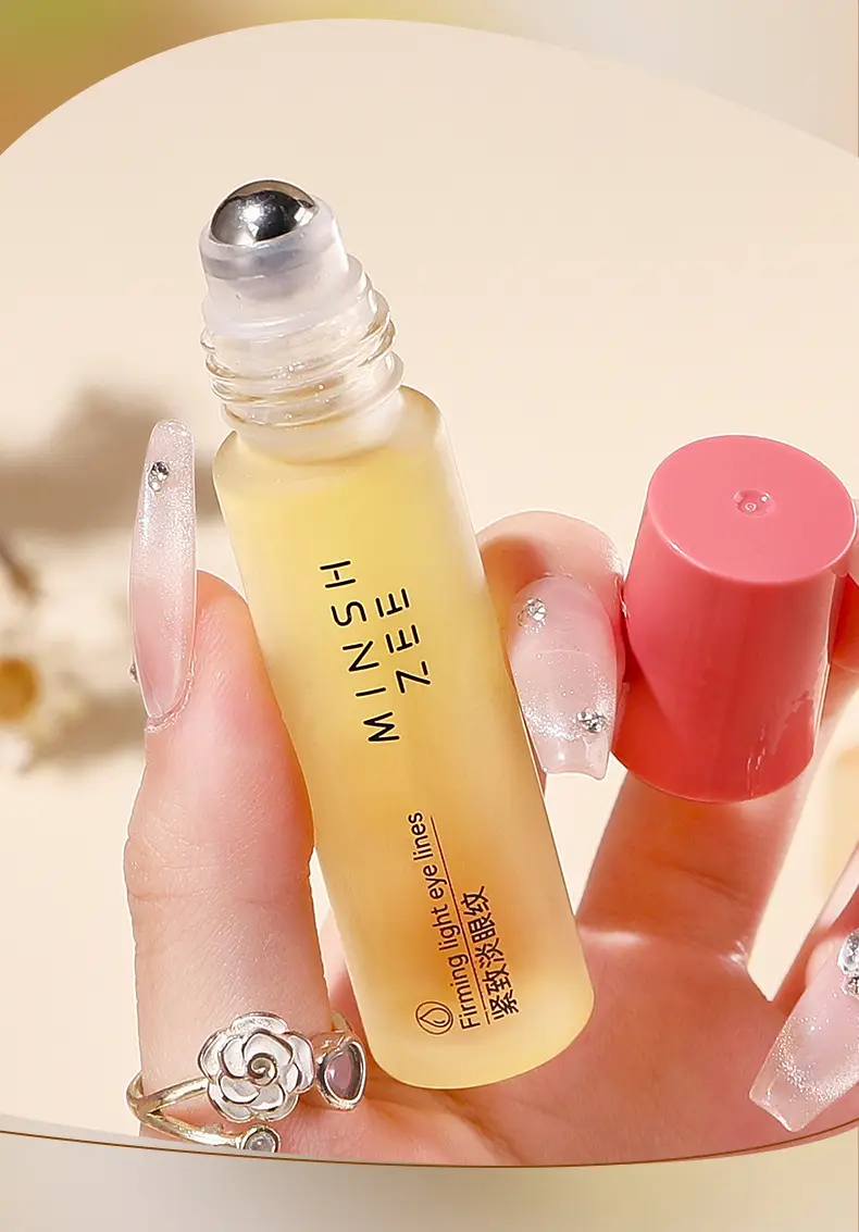 Ming Xizhi Eye Essence Roller for Anti-Wrinkle, Moisturizing, Nourishing, Pink Cap — feature 16