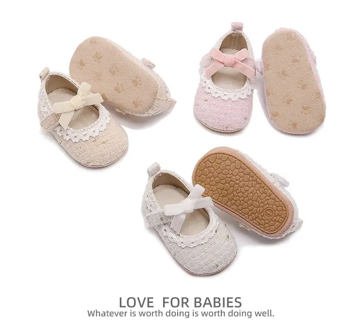 New Baby Shoes Spring Autumn Lace Bow Princess — feature 10