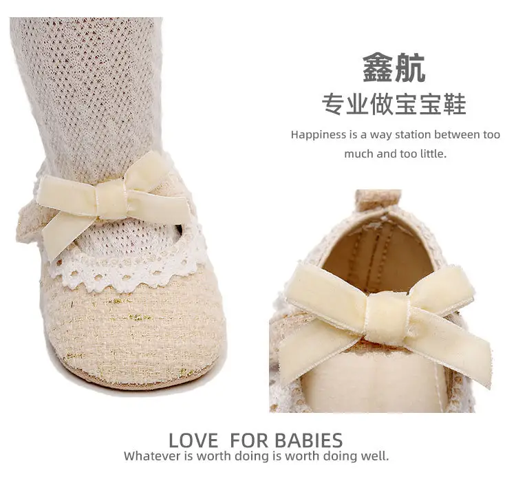 New Baby Shoes Spring Autumn Lace Bow Princess — feature 11