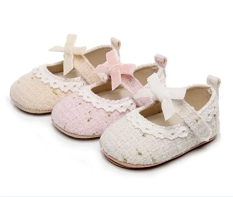 New Baby Shoes Spring Autumn Lace Bow Princess — feature 13