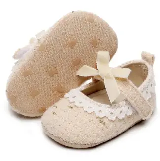 New Baby Shoes Spring Autumn Lace Bow Princess