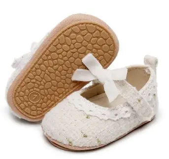 New Baby Shoes Spring Autumn Lace Bow Princess