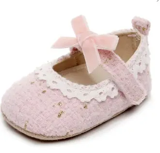 New Baby Shoes Spring Autumn Lace Bow Princess