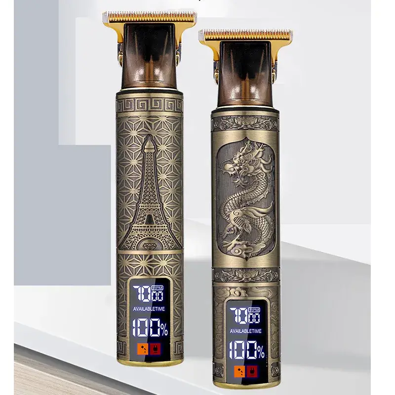 Digital Speed Hair Clipper with Dragon Design