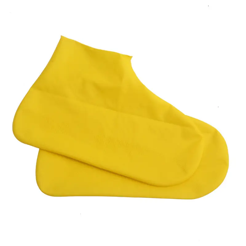 Latex Shoe Covers, Thickened Silicone Shoe Covers, Rainproof Shoe Covers, Special Waterproof Wear-Resistant Outdoor Non-Slip Shoe Covers and Foot Covers