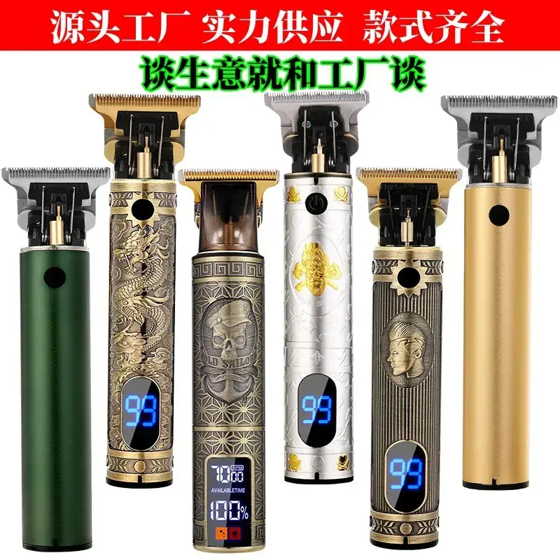 Electric Hair Clipper with 9 Attachments for Men - Image 8