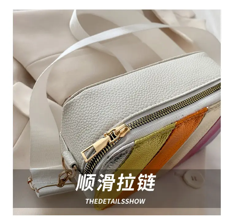 Rainbow Color Matching Crossbody Bag for Women 2025 — feature 7