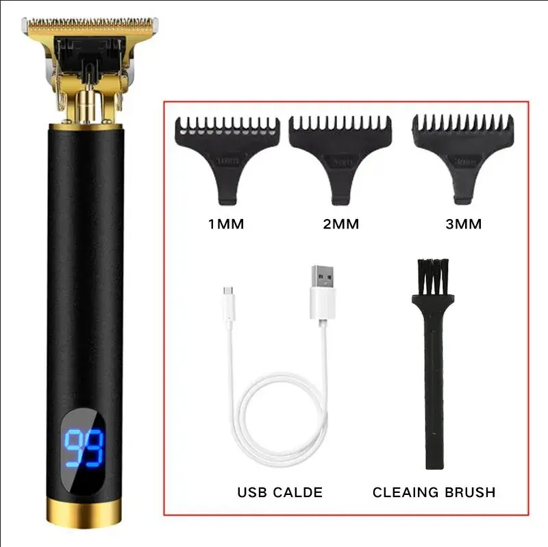 T9 Electric Hair Clipper with 3MM Blades & USB Charge - Image 4