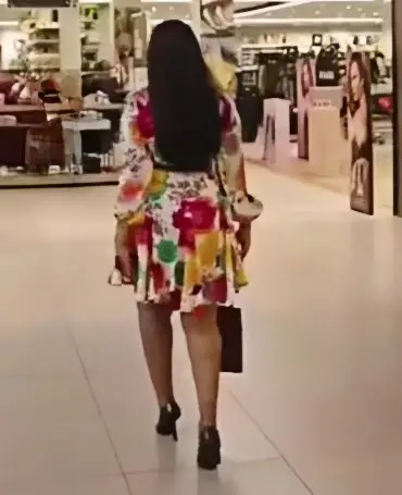 Printed Loose Sleeve Dress for Women with Colorful Design — feature 9
