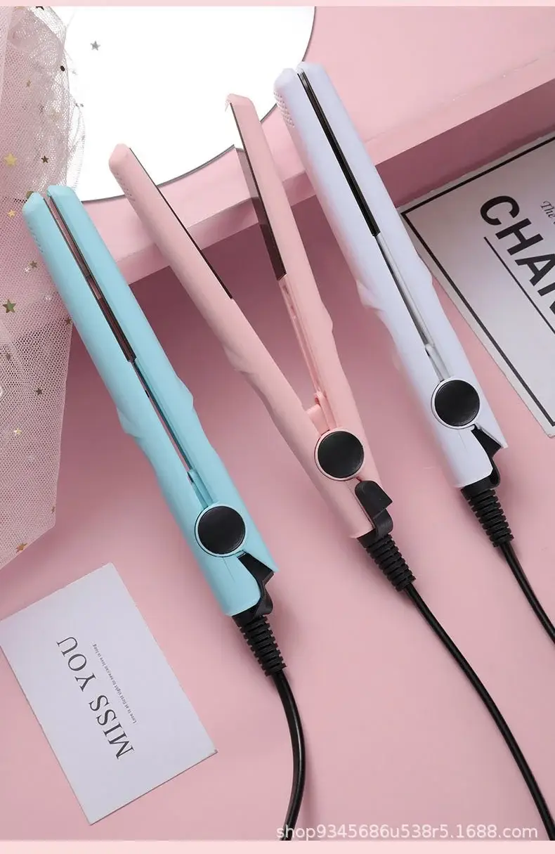 Mini Dual-Purpose Hair Straightener & Curler White — feature 16